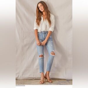 NWT Boyish The Billy High Rise Skinny Jeans 24